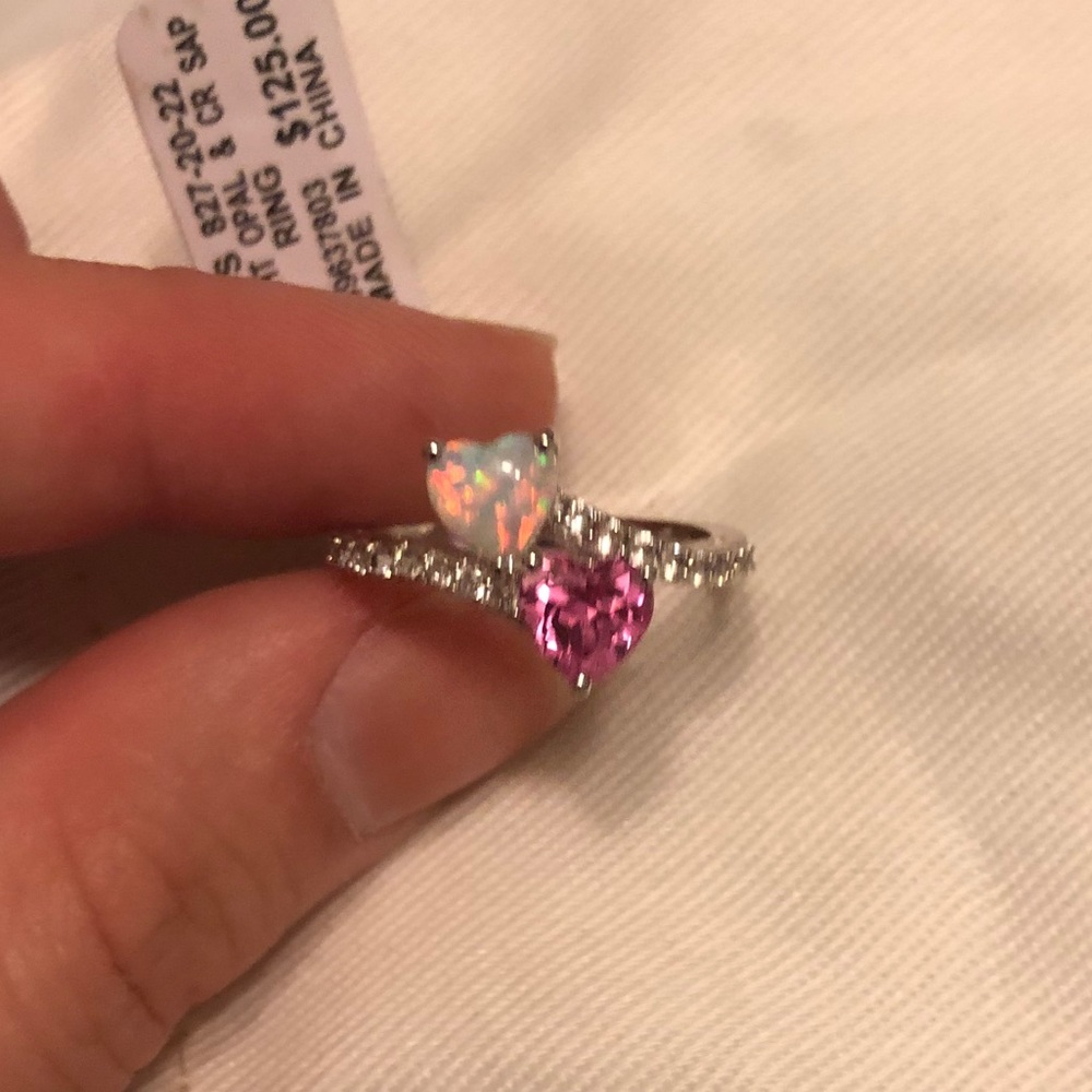 Opal ruby ring - Picture 4 of 4